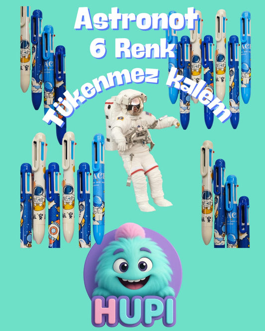 Tükenmez Kalem 6 Renk