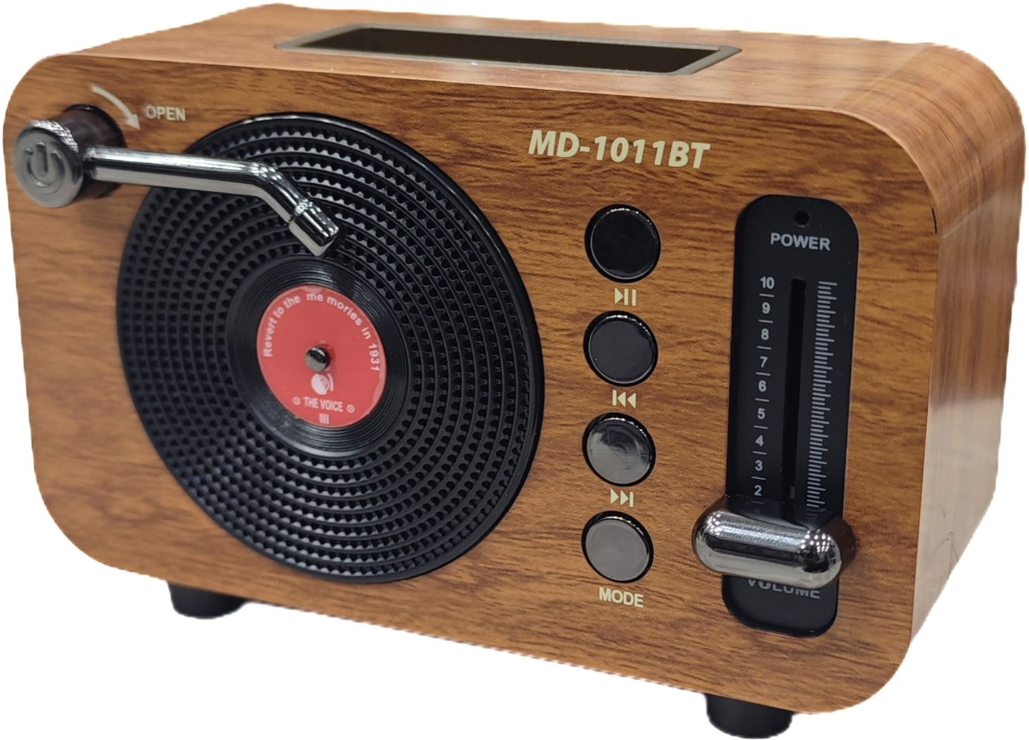 Mini Boy Retro Bluetooth Radyo Müzik Aleti