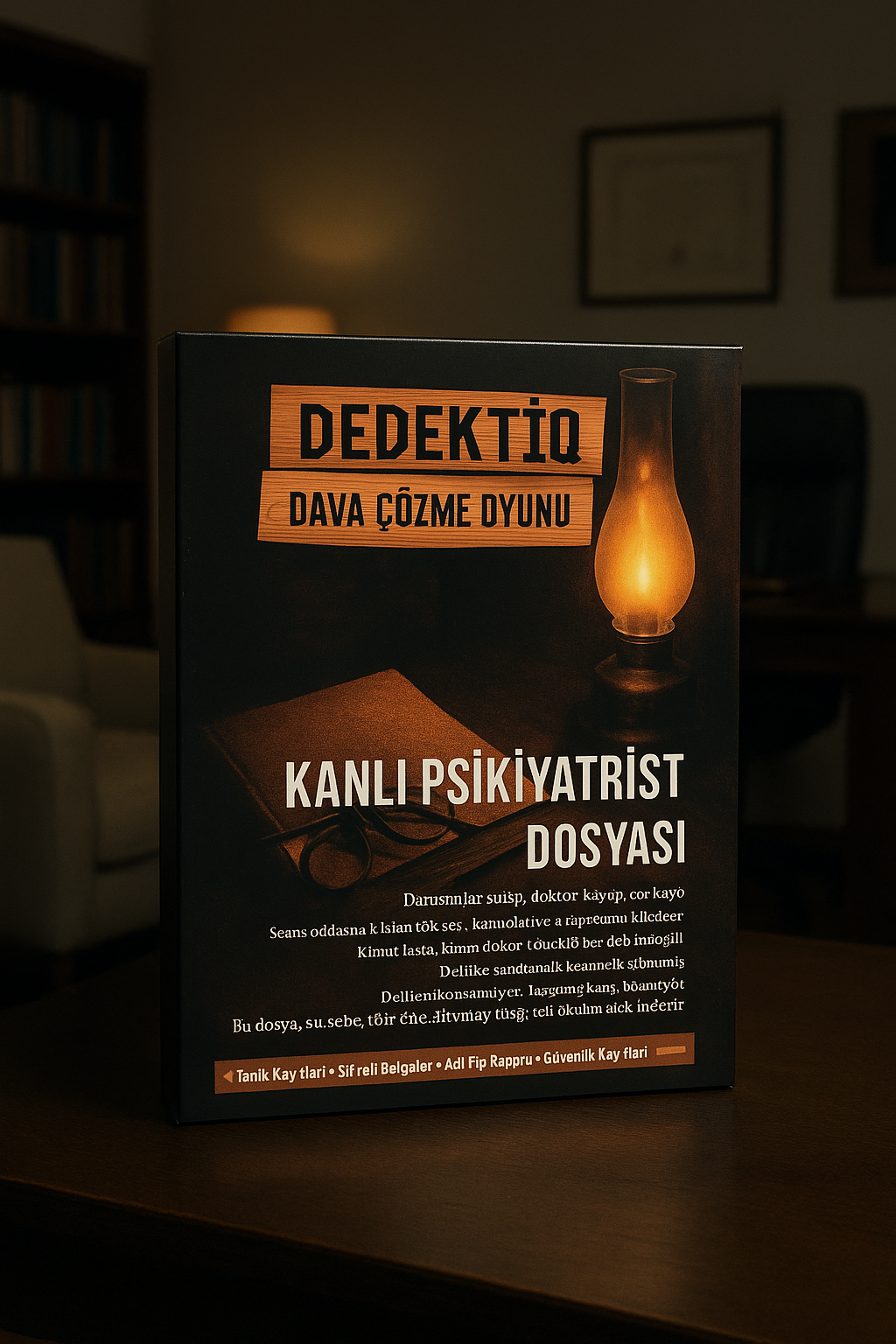 Dedektif Oyunu Dava çözme oyunu