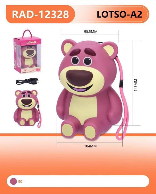 Lotso Sevimli Ayı Bluetooth ve FM Radyo