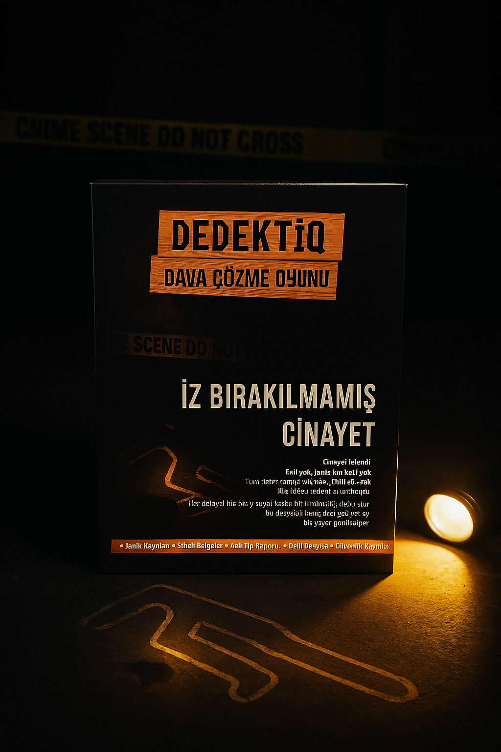 Dedektif Oyunu Dava çözme oyunu