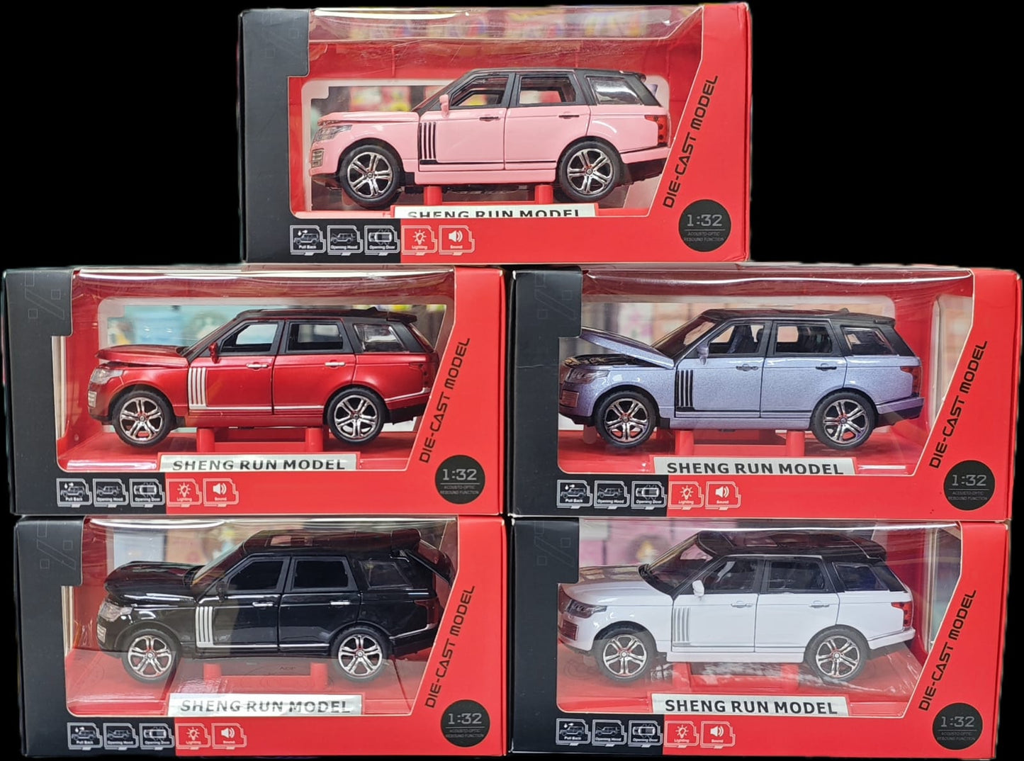 MODEL Araba RANGE ROVER Metal kasa 1:32 Ölçek