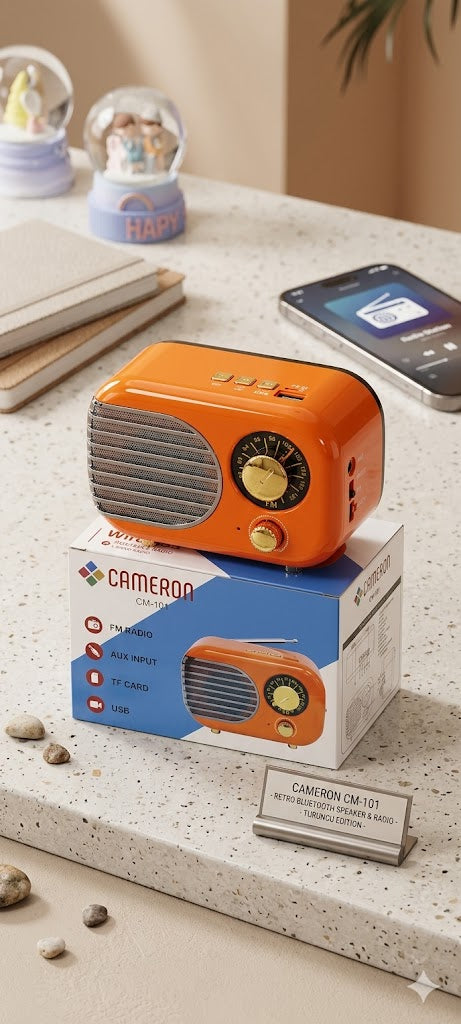 MİNİ BLUETHOOT FM RADYO CM101