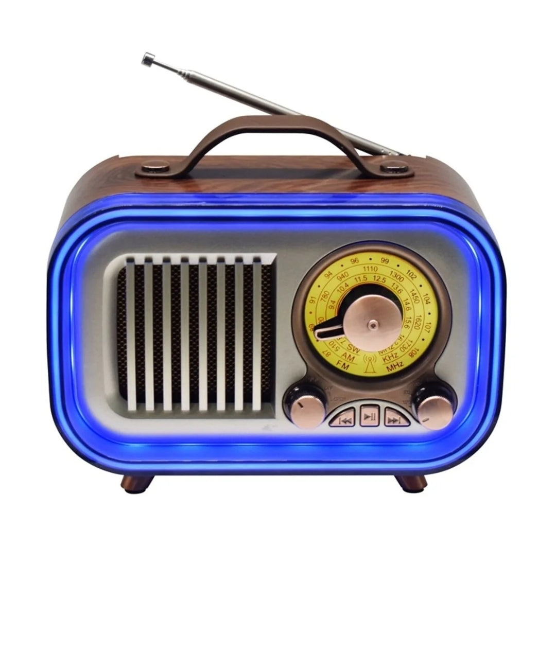 HS124 BLUETHOOT FM RADYO IŞIKLI