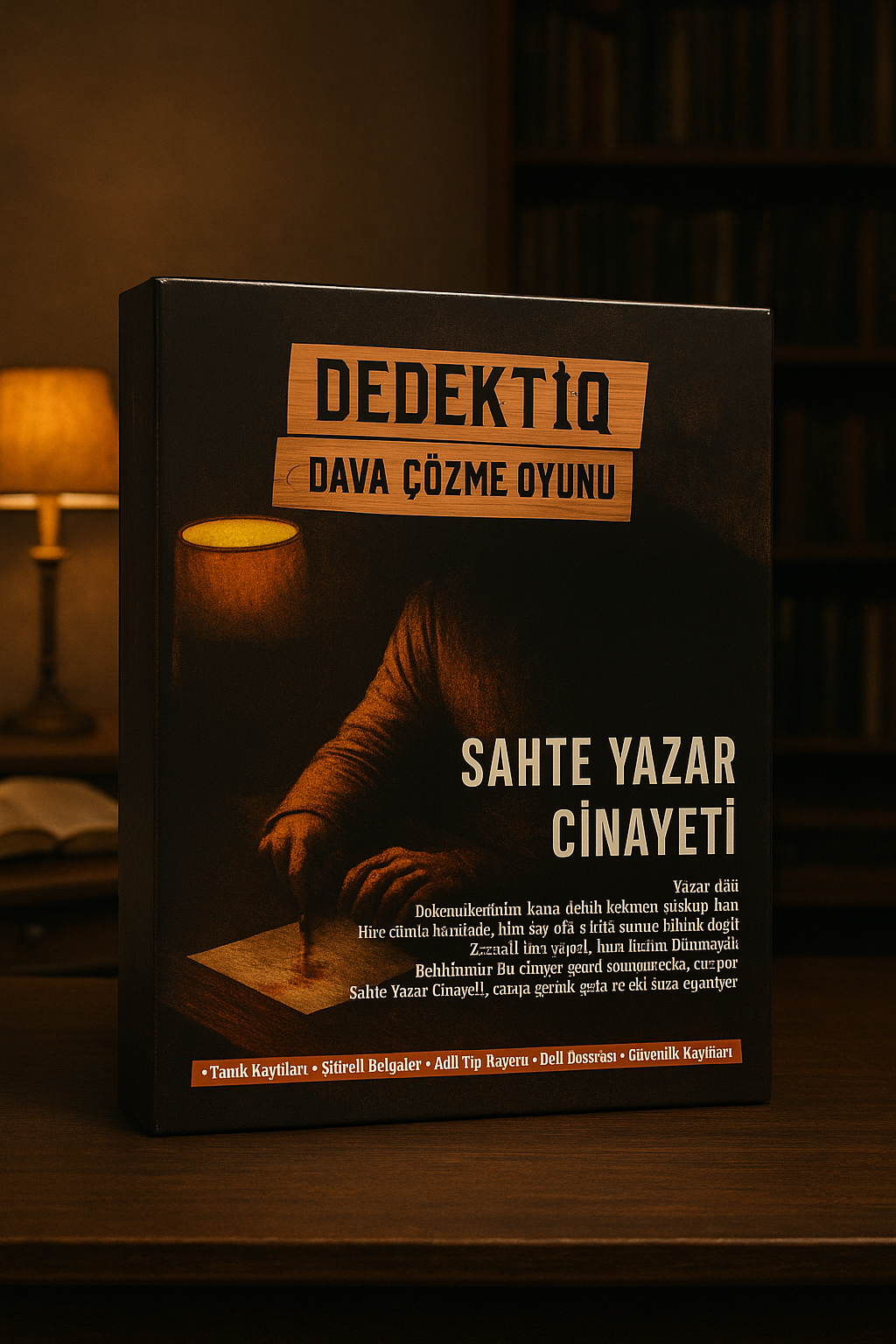 Dedektif Oyunu Dava çözme oyunu